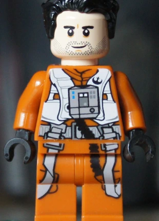 LEGO Star Wars Episode 7 Poe Dameron (Pilot Jumpsuit, Hair Swept Left Tousled) sw0931 du set 75273, marque: LEGO, état: Très bon état, taille: Prématuré, jusqu'à 44cm, 4,00 €, 4,90 € Protection acheteurs (Pro) incluse