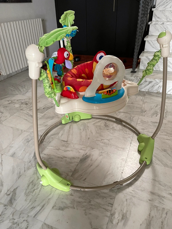 Trotteur - Fisher-Price - Jumperoo Jungle Sons et Lumières