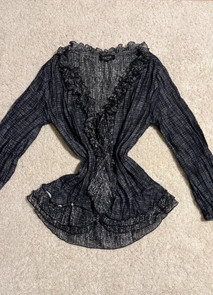 cute frill top, marke: COQUETTE, zustand: Gut, größe: L / 40 / 12, 25,00 €, 26,95 € inklusive Vinted-Käuferschutz