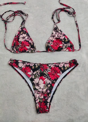 Costume da bagno 2 pezzi, mare, taglia L, nero, viola, viscosa, marca: MARE, estado: Muito bom, tamanho: L / 40 / 12, €2.90, €3.75 inclui Proteção do Comprador