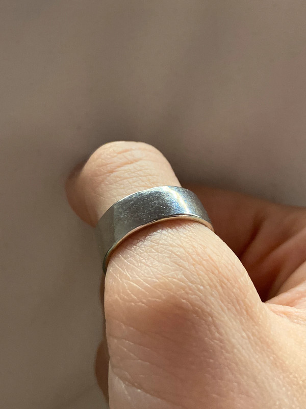 Simple Band Silver Ring 3