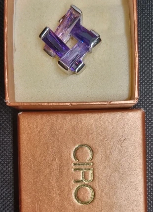 CIRO Purple stone ring size S/M, brand: Ciro, condition: Very good, size: 18.5 mm / Q½, £79.00, £83.65 includes Buyer Protection