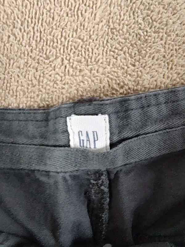 Gap Girlfriend Chino Shorts Gray 4