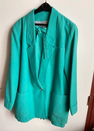 Ensemble vintage vert menthe, brand: Henri Martin, condition: Good, size: L / 40 / 12, €5.00, €5.95 includes Buyer Protection