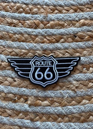 Écusson thermocollant Route 66, estado: Muito bom, €4.00, €4.90 inclui Proteção do Comprador Pro