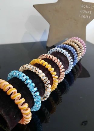 Elastique spirale pour cheveux x2 a choisir , marque: Spirale, état: Très bon état, 1,00 €, 1,75 € Protection acheteurs incluse