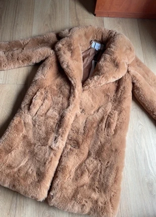 Manteau marron fausse fourrure, XS/34, Jennyfer neuf, merk: Jennyfer, staat: Nieuw met prijskaartje, maat: XS / 34 / 6, € 48,00, € 51,10 inclusief Kopersbescherming