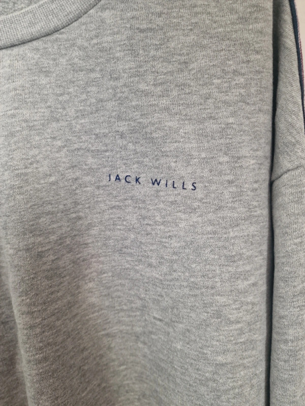 Jack wills grey cheap sweatshirt