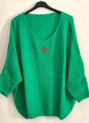 Pull vert, marque: Made In Italy, état: Neuf sans étiquette, taille: XXL / 44 / 16, 25,00 €, 26,95 € Protection acheteurs incluse