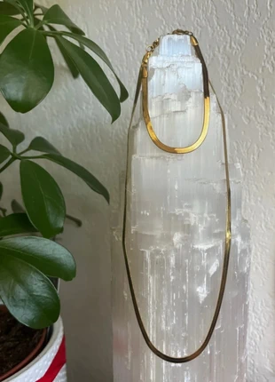 Parure bracelet collier maille serpent doré, marca: Boutique Bohéme, estado: Nuevo sin etiquetas, 17,77 €, 19,36 € Protección al comprador incluida