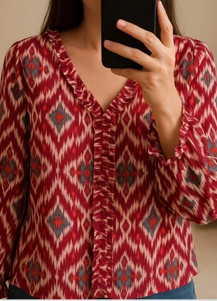 Blouse Manche longue, marca: Gémo, estado: Novo com etiquetas, tamanho: 5XL / 50 / 22, €12.00, €13.30 inclui Proteção do Comprador