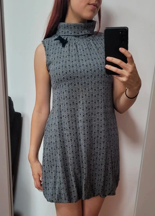 Vestido corto jersey sin mangas gris Zara con lazo, marque: Zara, état: Très bon état, taille: S / 36 / 8, 8,00 €, 9,10 € Protection acheteurs incluse