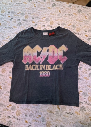 T shirt ac/dc, marca: Pimkie, estado: Muy bueno, tamaño: XS / 34 / 6, 2,00 €, 2,80 € Protección al comprador incluida