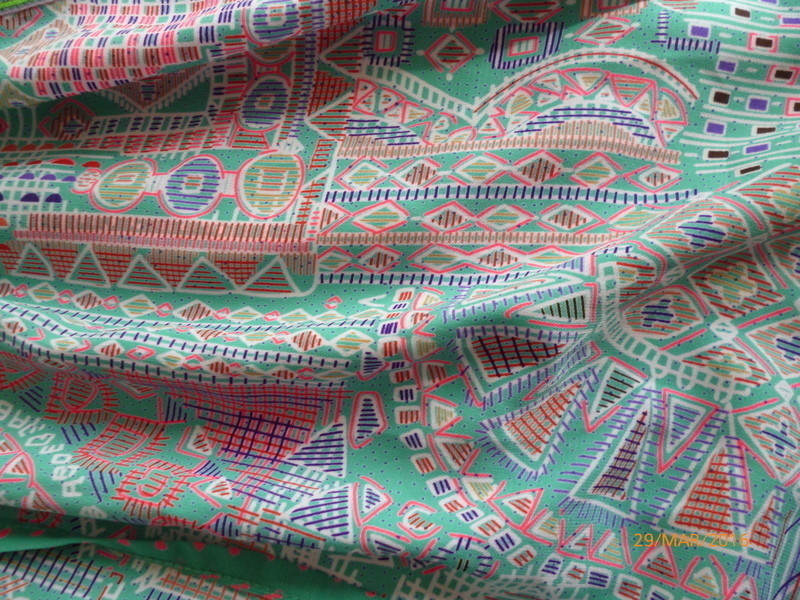 robe d'été motifs géométrique 2