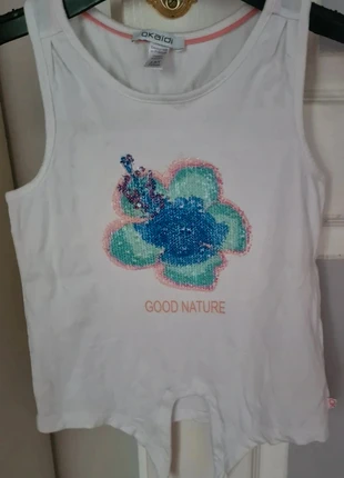 Débardeur à Nœud fille OKAÏDI, brand: Okaïdi, condizioni: Ottime, taglia: 5 anni / 110 cm, €4.00, €4.90 include la Protezione acquisti
