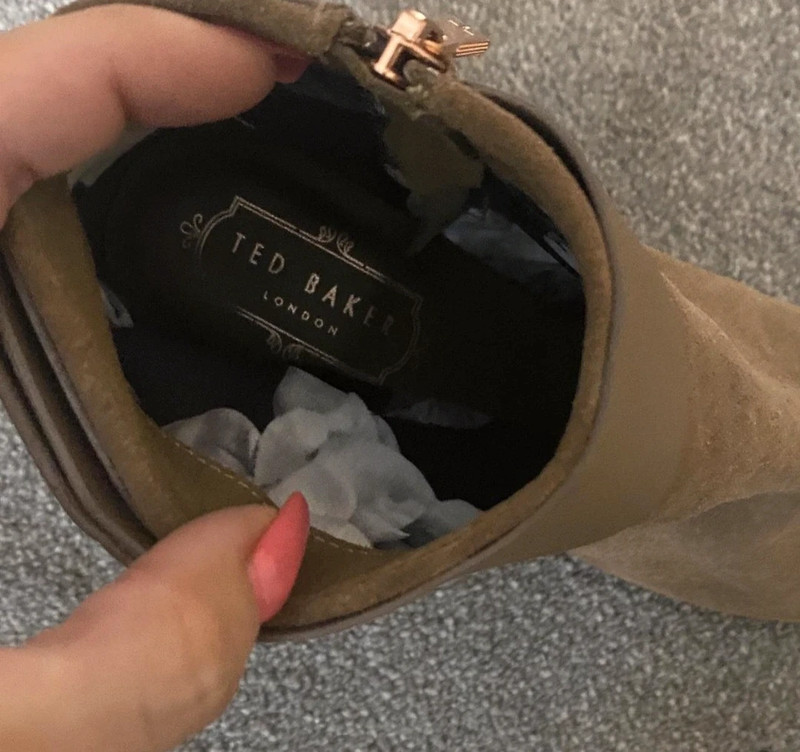 Ted baker Mharia ankle suede tan leather Boots Vinted