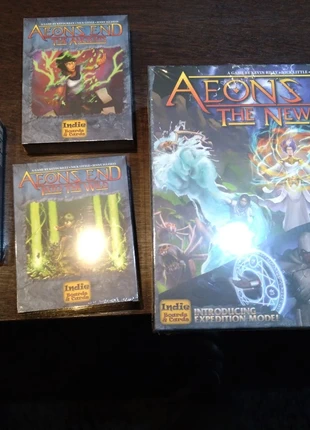 Aeon's End: The New Age + all fourth wave expansions, marque: indie boards & cards, état: Neuf sans étiquette, 110,00 €, 116,20 € Protection acheteurs incluse