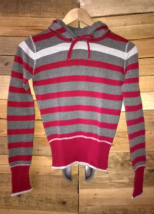 Sweat-shirt à rayures, marke: Kenvelo, zustand: Sehr gut, größe: XS / 34 / 6, 11,00 €, 12,25 € inklusive Vinted-Käuferschutz