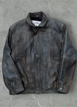 Leather Jacket avec Manche amovible Colorado Vintage USA Bombers y2k 2000’s (Xl), merk: Vintage Dressing, staat: Heel goed, maat: XL, € 50,00, € 53,20 inclusief Kopersbescherming Pro