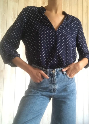 Chemisier bleu, brand: Mamouchka, condition: Very good, size: L / 40 / 12, €10.00, €11.20 includes Buyer Protection