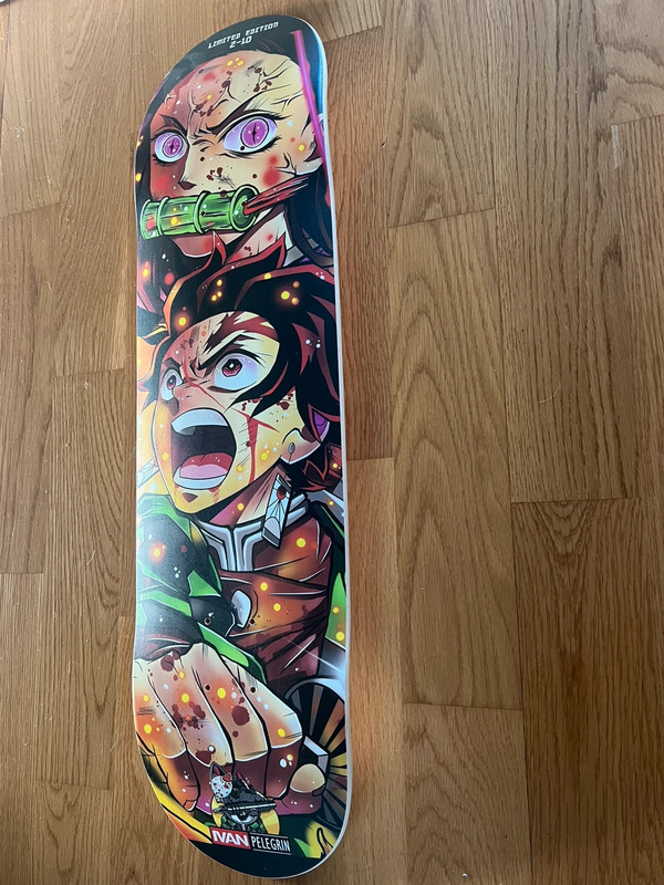 Kimetsu no Yaiba Demon Slayer Skateboard Deck Tanjiro  5