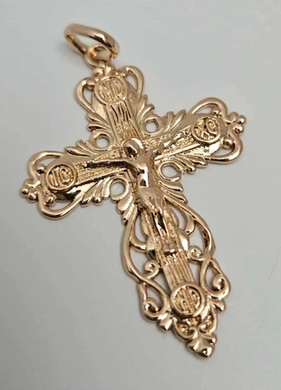 Plated rose gold cross pendant, brand: fallon, condition: New without tags, £9.00, £10.15 includes Buyer Protection Pro