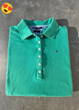 Polo Tommy Hilfigerfemme vert émeraude – M Slim Fit – Très bon état – Logo brodé, marque: Tommy Hilfiger, état: Très bon état, taille: M / 38 / 10, 16,20 €, 17,71 € Protection acheteurs incluse
