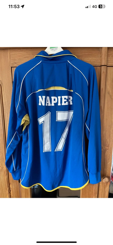 Essex Eagles County Cricket Club Match Worn Signed Graham Napier Shirt  England - Vinted