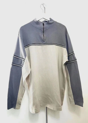 Pull zippé vintage Point Zero Dimension gris bicolore – Taille XL, brand: Point Zero, condition: Very good, size: XL, €10.00, €11.20 includes Buyer Protection