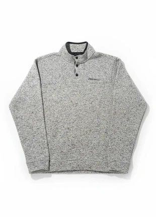 pull polaire eddie bauer "radiator fleece snap mock pullover" - homme l (long), brand: Eddie Bauer, condition: Very good, size: L, €14.00, €15.40 includes Buyer Protection