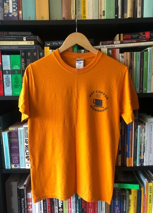 Vintage Hot Coffee Mississippi shirt - McDonald’s Store Print, marca: Jerzees, estado: Muito bom, tamanho: S / 36 / 8, €10.00, €11.20 inclui Proteção do Comprador