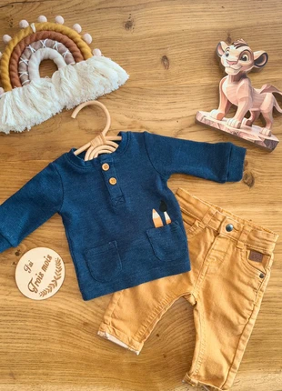 Enlève le bébé garçon, marque: Gémo, état: Très bon état, taille: 3-6 mois / 62 cm, 6,00 €, 7,00 € Protection acheteurs incluse