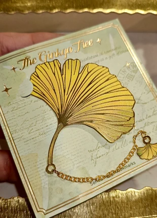 Foglia di Jinkgo segnalibro metallo, marke: Love Tree, zustand: Neu, mit Etikett, 2,40 €, 3,22 € inklusive Vinted-Käuferschutz