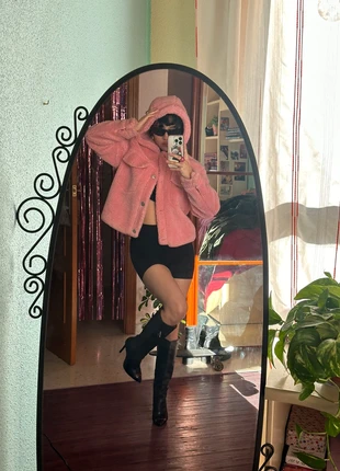 Pink teddy coat, marca: Sybilla, estado: Bueno, tamaño: S / 36 / 8, 17,00 €, 18,55 € Protección al comprador incluida