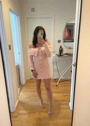 Pink off the shoulder dress, brand: ASOS, condition: New with tags, size: S / UK 8-10, £1.99, £2.79 includes Buyer Protection