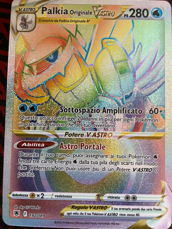 Palkia originale v astro hyper - Vinted