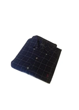 Chemise Polo Ralph Lauren M Carreaux Bleus et Verts Homme Authentique, Style Casual Chic, brand: Ralph Lauren, condizioni: Ottime, taglia: M, €19.99, €21.69 include la Protezione acquisti