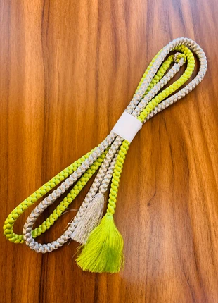 Obijime*japanese kimono accessory green silver, marke: Kimono, zustand: Sehr gut, größe: Einheitsgröße, 20,00 €, 21,70 € inklusive Vinted-Käuferschutz