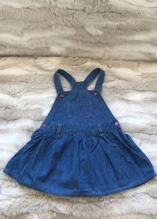 Jolie robe salopette en jeans, marca: Kitchoun, estado: Muito bom, tamanho: 12-18 meses / 80 cm, €2.00, €2.80 inclui Proteção do Comprador