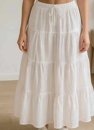 Robe longue blanche/ bohème/ doublée non transparente/ taille S, marque: LUMIS, état: Très bon état, taille: S / 36 / 8, 34,90 €, 37,35 € Protection acheteurs incluse