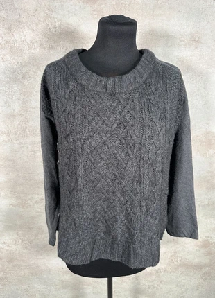 Pull Maille Torsadée Cable Knit Vintage Ann Taylor gris foncé texturé taille M, marca: Vintage Dressing, estado: Muy bueno, tamaño: M / 38 / 10, 15,00 €, 16,45 € Protección al comprador Pro incluida