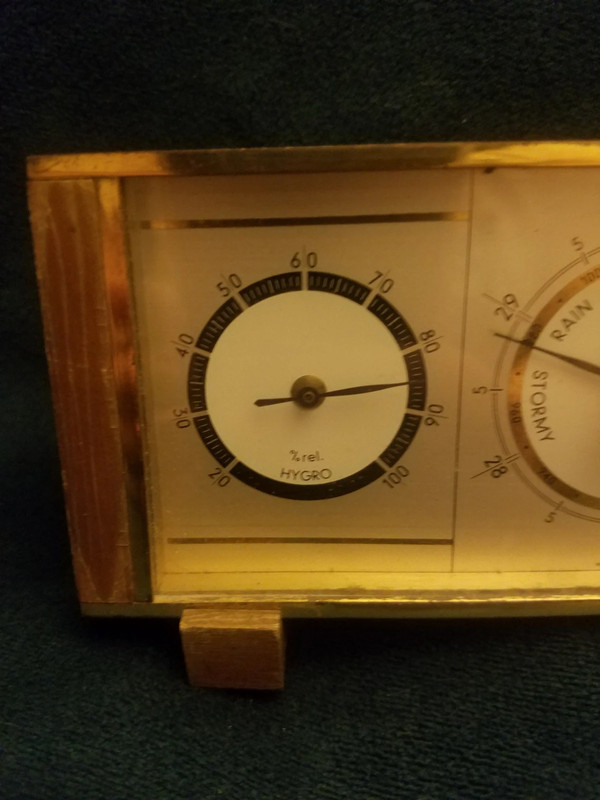 Tabletop Barometer Hygro 3 Graphs Germany 2