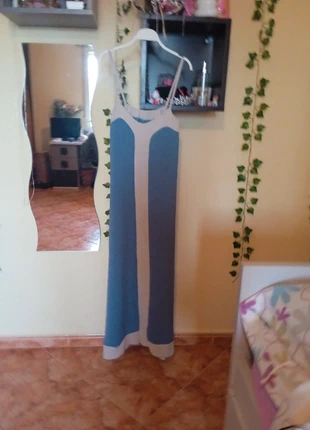 Vestido largo azul, marca: NA-KD, estado: Nuevo sin etiquetas, tamaño: L / 40 / 12, 8,00 €, 9,10 € Protección al comprador incluida