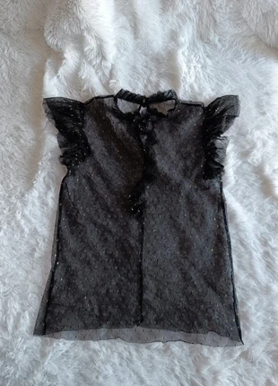 Tunique plumetis à froufrous T. 8 / 10 ans, marca: Fashion, estado: Muito bom, tamanho: 10 anos / 140 cm, €5.00, €5.95 inclui Proteção do Comprador