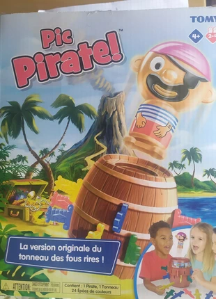 Jeux Pic Pirate Tomy, marca: Tomy, estado: Muito bom, tamanho: 4 anos / 104 cm, €9.00, €10.15 inclui Proteção do Comprador