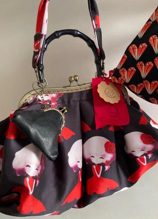 Borsa upcycling, brand: Vintage Love, condizioni: Ottime, €40.00, €42.70 include la Protezione acquisti