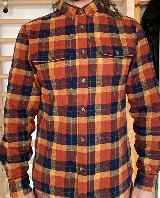Fjällräven Singi Heavy Flannel Shirt L Herren - Outdoor Hemd