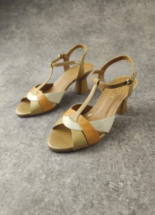 Sandales à talons Lodi Love Kalima Corda – camel crème orange – talon 8 cm – pointure 39, marca: Lodi, estado: Novo com etiquetas, tamanho: 39, €49.00, €52.15 inclui Proteção do Comprador Pro