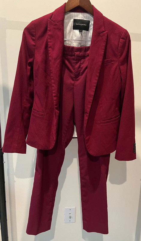 Banana Republic pant suit 1