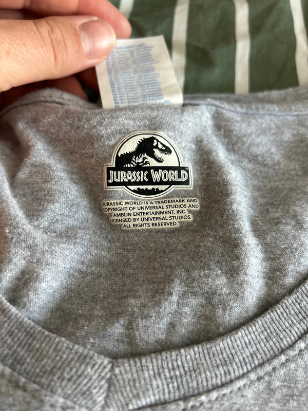 Jurassic Park Women’s Large V-Neck T-Shirt 3